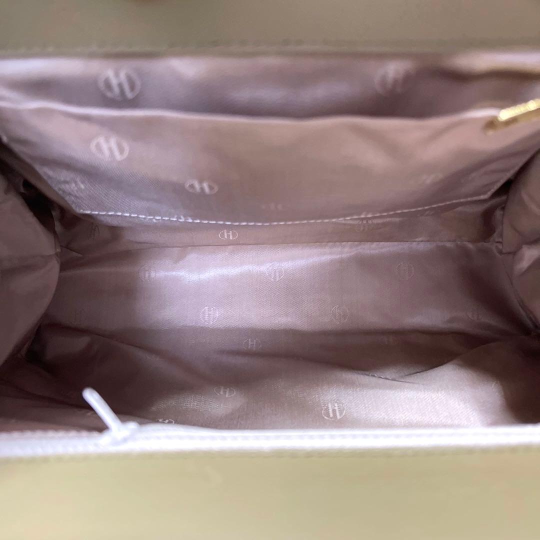 l*a様 【美品】HAMANO 濱野皮革工藝 カーキ レザー ゴールド金具 トー