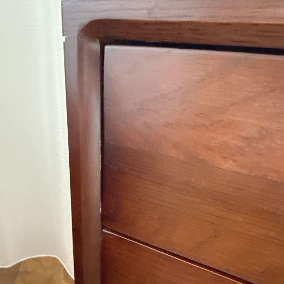 kuri様　　　サイドテーブル　ナイトテーブル　組み立て不用　　オーク×ゴールド