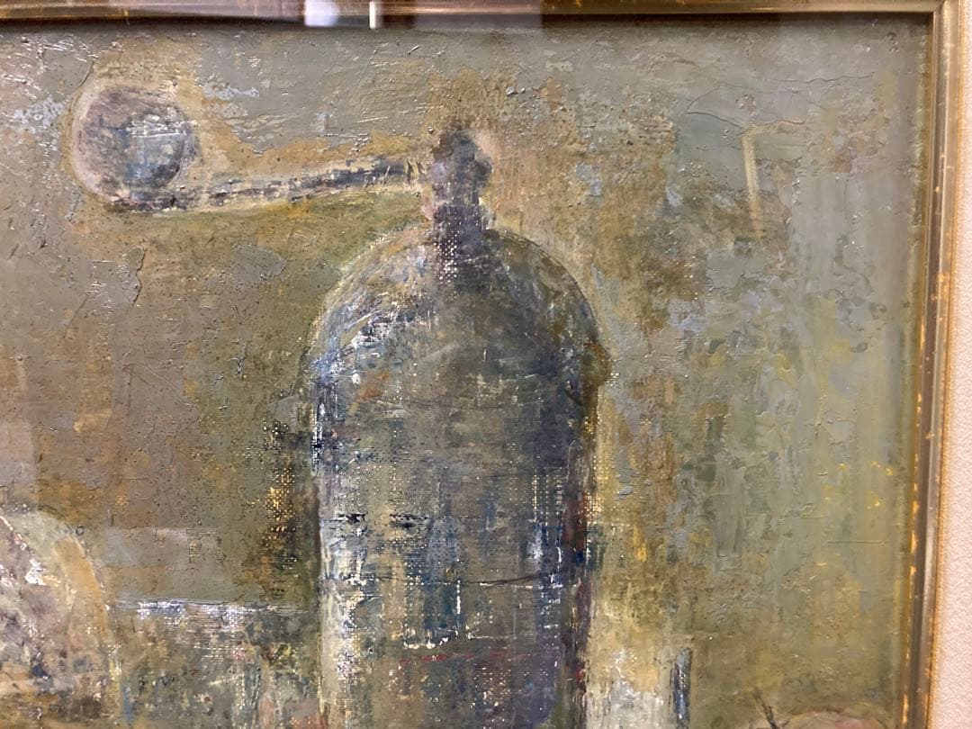 油彩 油絵 静物画 【鶴身幸男】 『美術年鑑』掲載 日動画廊取扱作家　 F6号