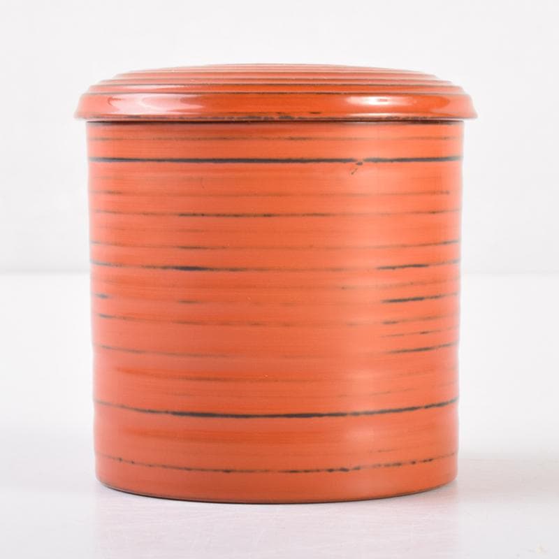 茶道具　久世宗春作　根来塗　金輪寺　棗　共箱　V　7007