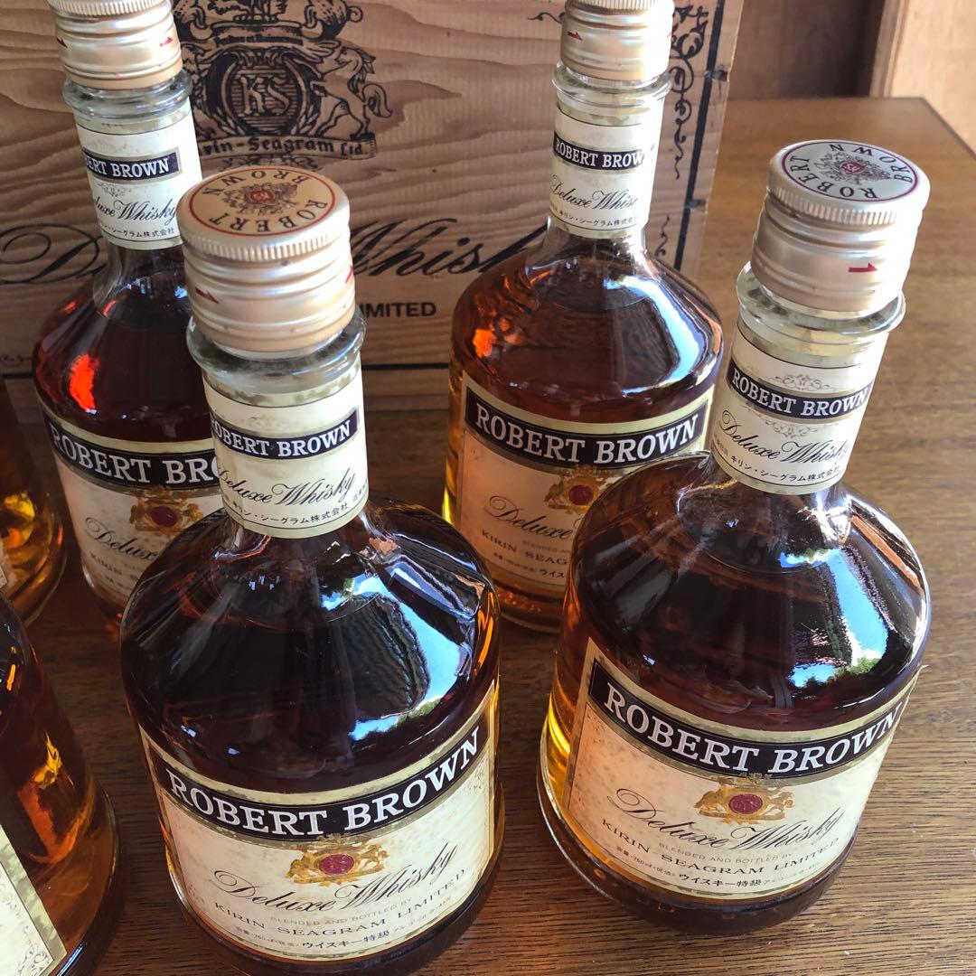 ROBERT BROWN Deluxe Whisky 6本セット 木箱