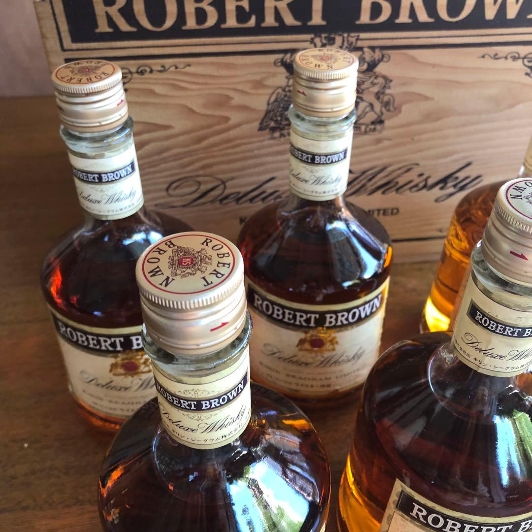 ROBERT BROWN Deluxe Whisky 6本セット 木箱