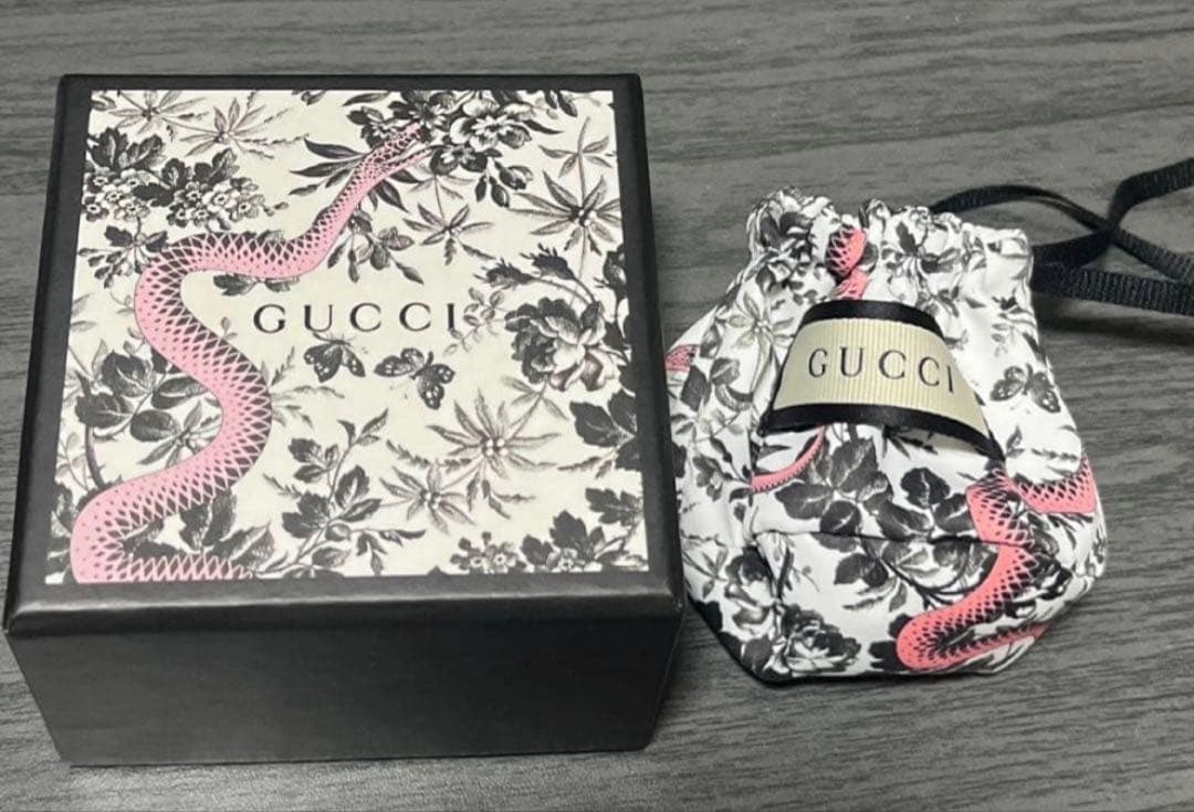 極美品‼️GUCCI 指輪　インターロッキングワイドリング　19号