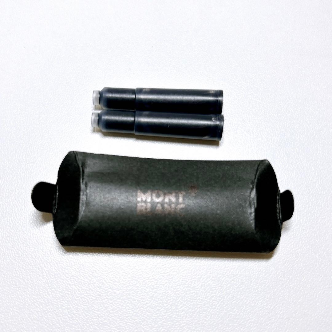 新品未使用 モンブラン 万年筆 スターウォーカー レッドゴールド インク付