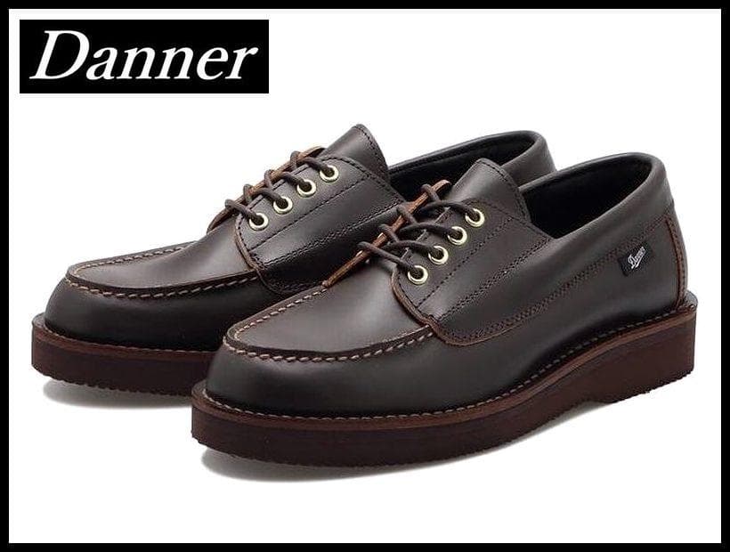専用　ダナー ブローガン 茶芯 モカシン レザー シューズ 茶 26.0 ①