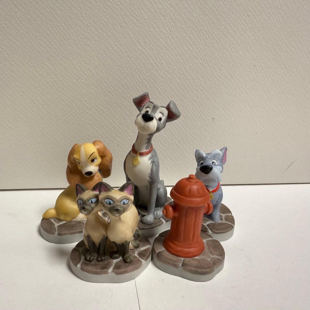 加藤工芸ガーデンフィギュアわんわん物語ディズニーフィギュア ディズニー