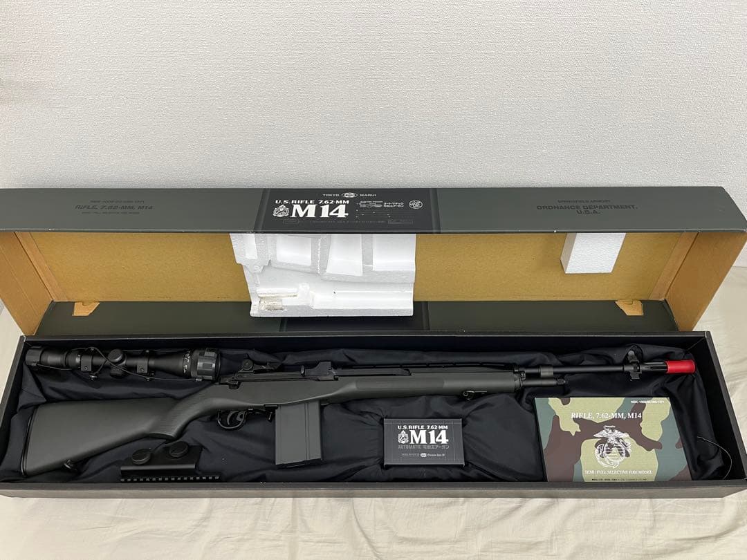 東京マルイ　スタンダード電動ガン　Ｍ14 ファイバータイプ　ODストックVer