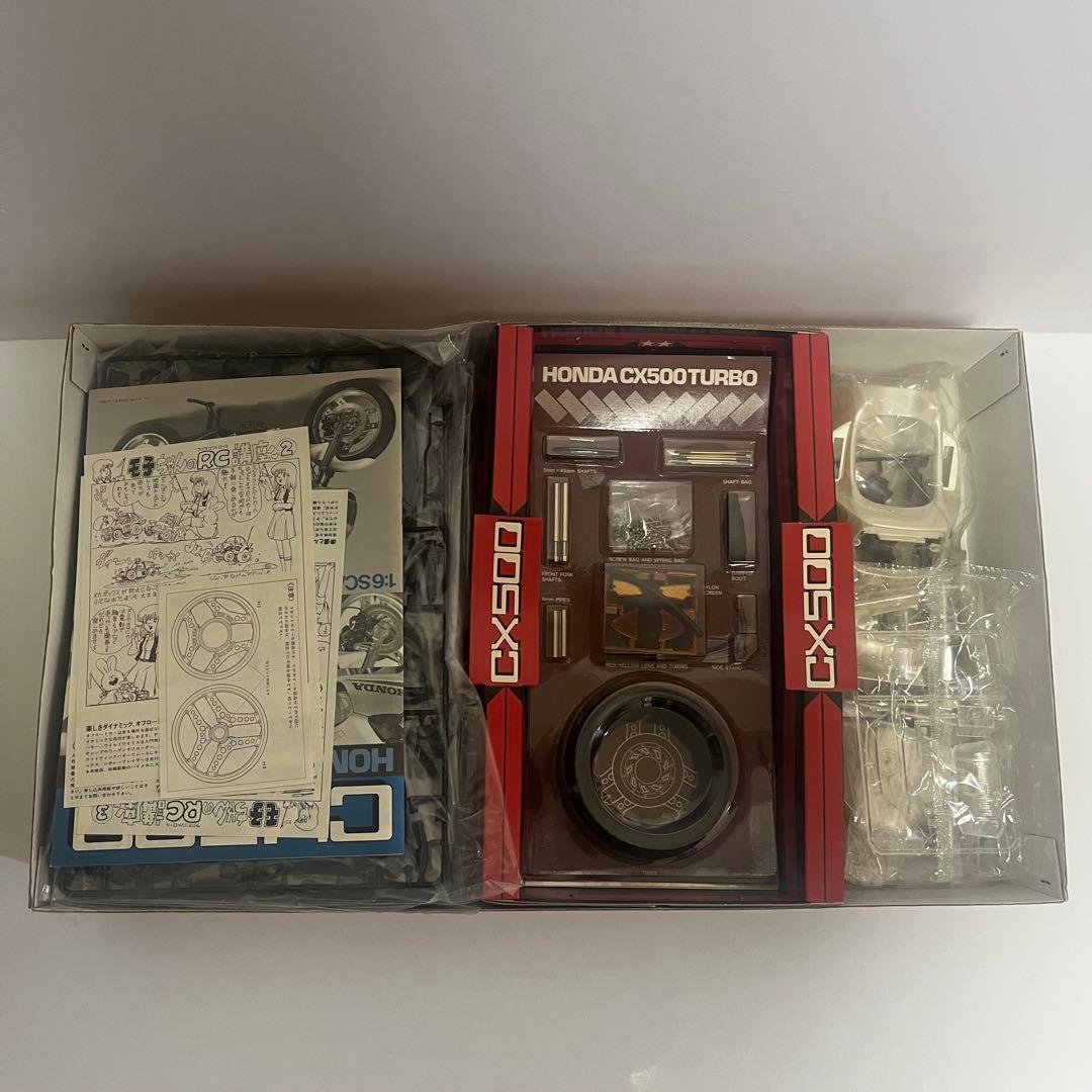 希少 TAMIYA HONDA CX500TUBO 1/6 プラモデル