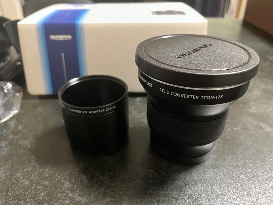 オリンパスstylus1 TCON-17X、CLA-13付き