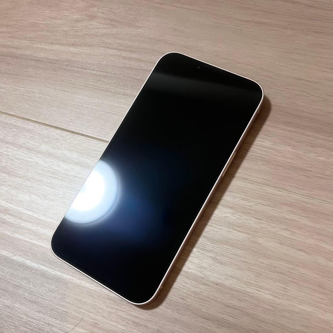 iPhone13 ピンク　純正ケース付