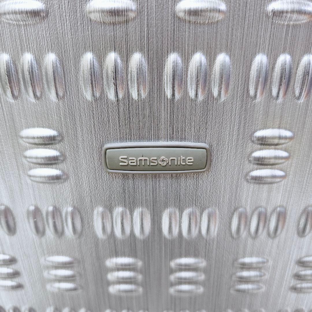 【良品】Samsonite AluPlate 360 スピナー 4輪 95L