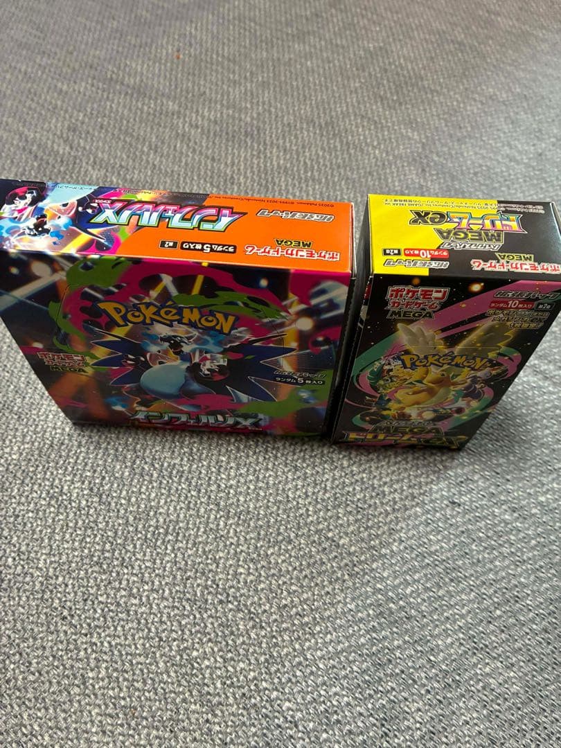 ポケモンカード インフルエンス MEGAドリームシュリンクなし ぺりぺりあり