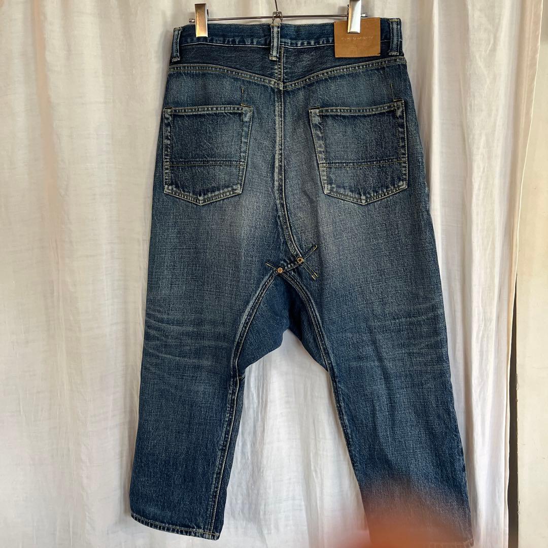 FUMITO GANRYU フミト ガンリュウ デニムサルエルパンツ