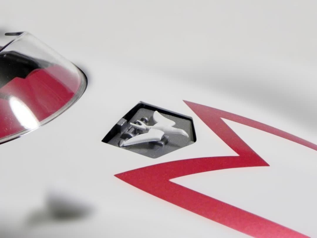 訳あり マッハ号 ミニカー シュインハース 1/18 日本製 アルミプレス整形