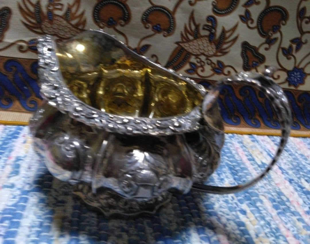 アンティーク　スターリングシルバー　ジョージア　スリーピース　ティーセット