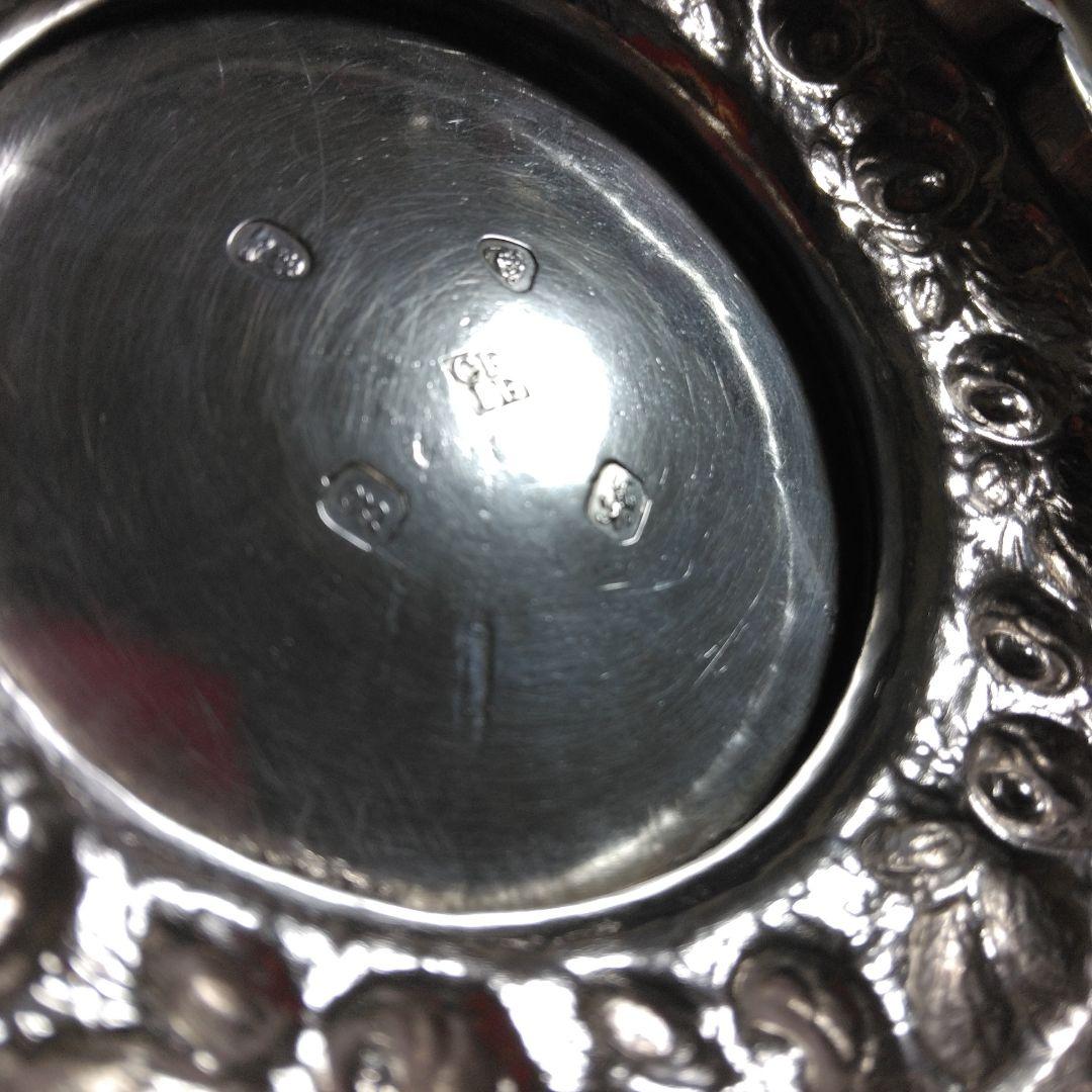 アンティーク　スターリングシルバー　ジョージア　スリーピース　ティーセット