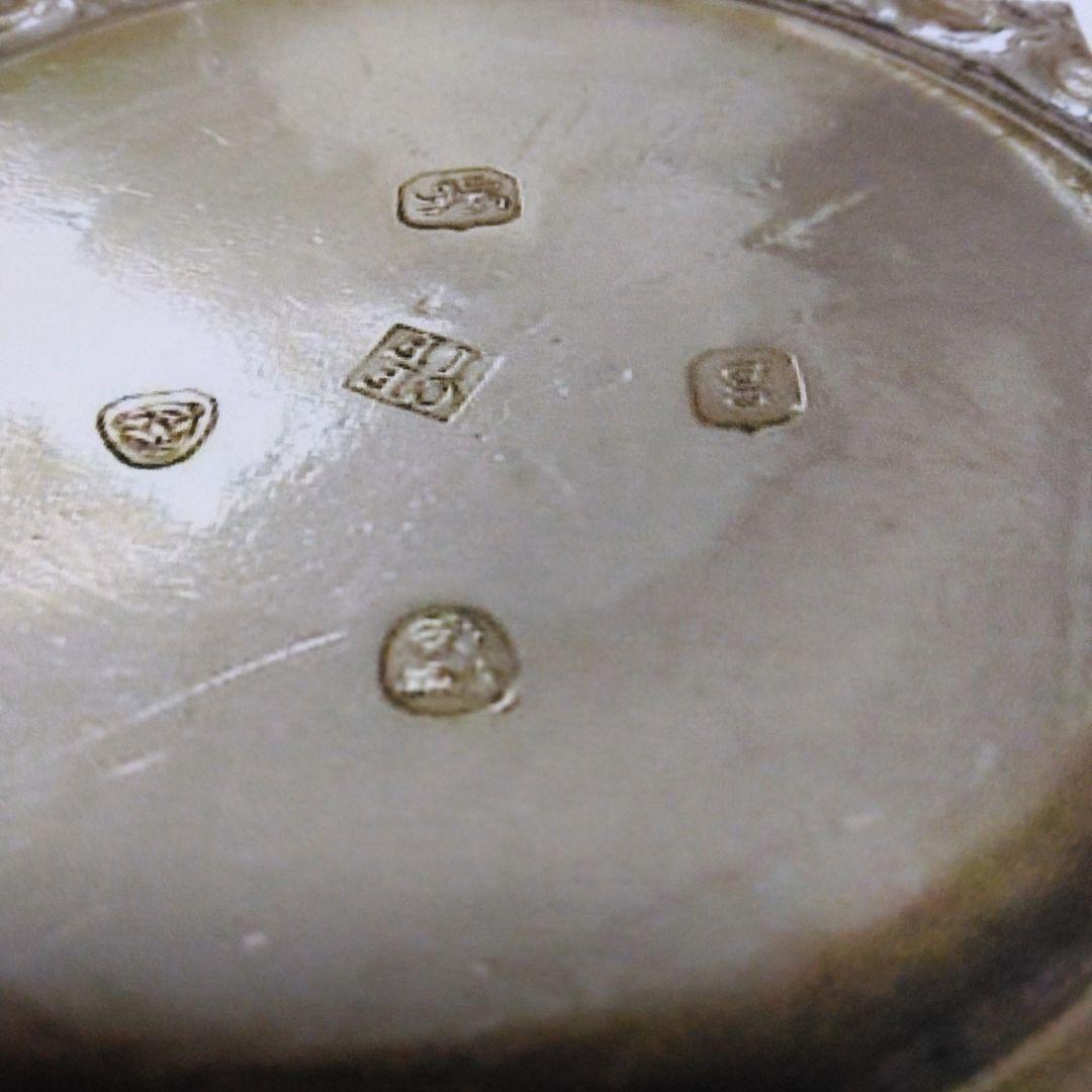 アンティーク　スターリングシルバー　ジョージア　スリーピース　ティーセット