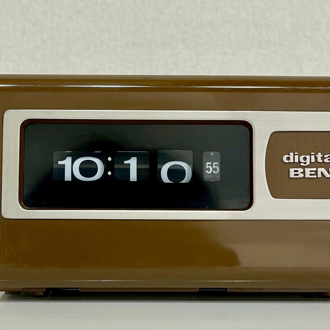 70's 堀田時計店 ドラムクロック 置時計 昭和レトロ 50Hz ヴィンテージ