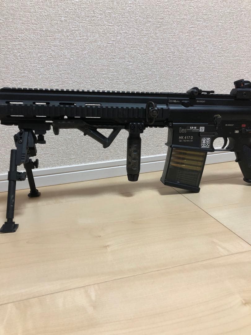 マルイ次世代電動ガン　hk417D フォートレスカスタム