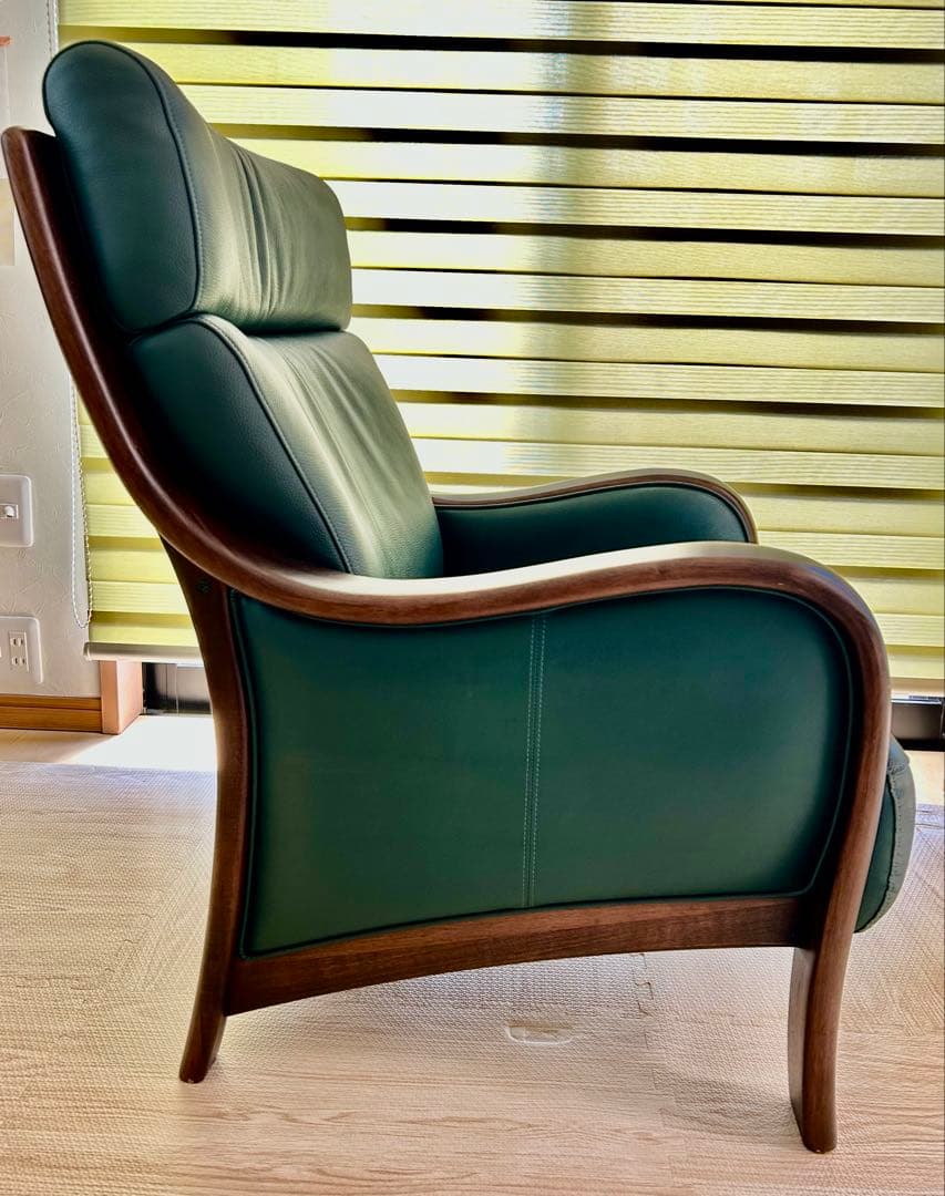 美品!!カリモク　1人用ソファ