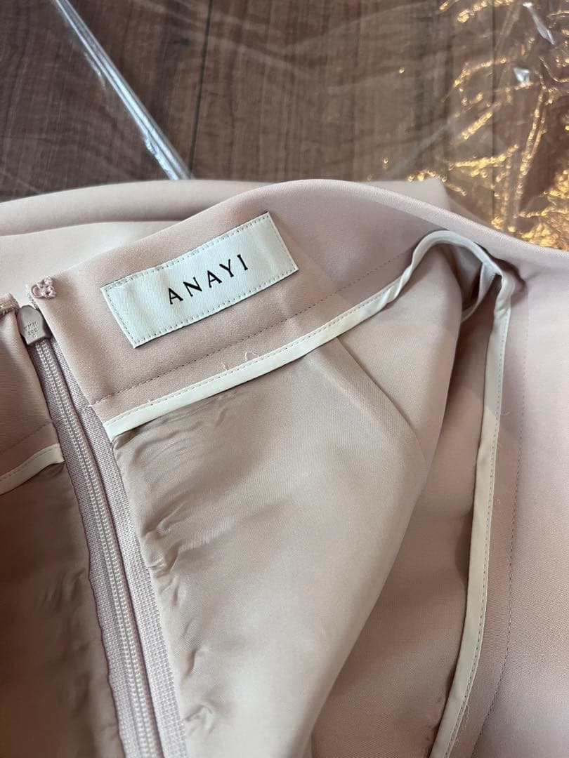 アナイ　ANAYI 未使用　新品　ピンク　ベージュ　スカート 上品