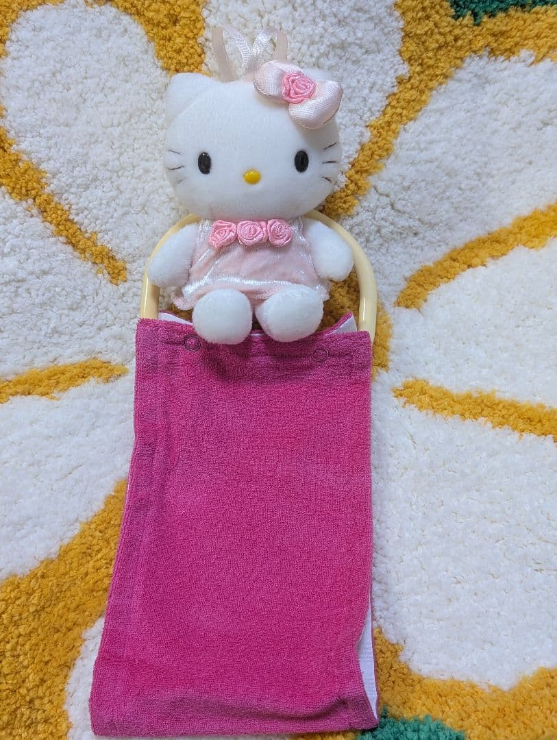 【激レア商品】ローズキティ マスコット トイレットペーパーホルダー