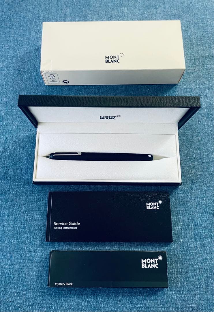 稀少！新品未使用 MONTBLANC Mウルトラブラック マークニューソン