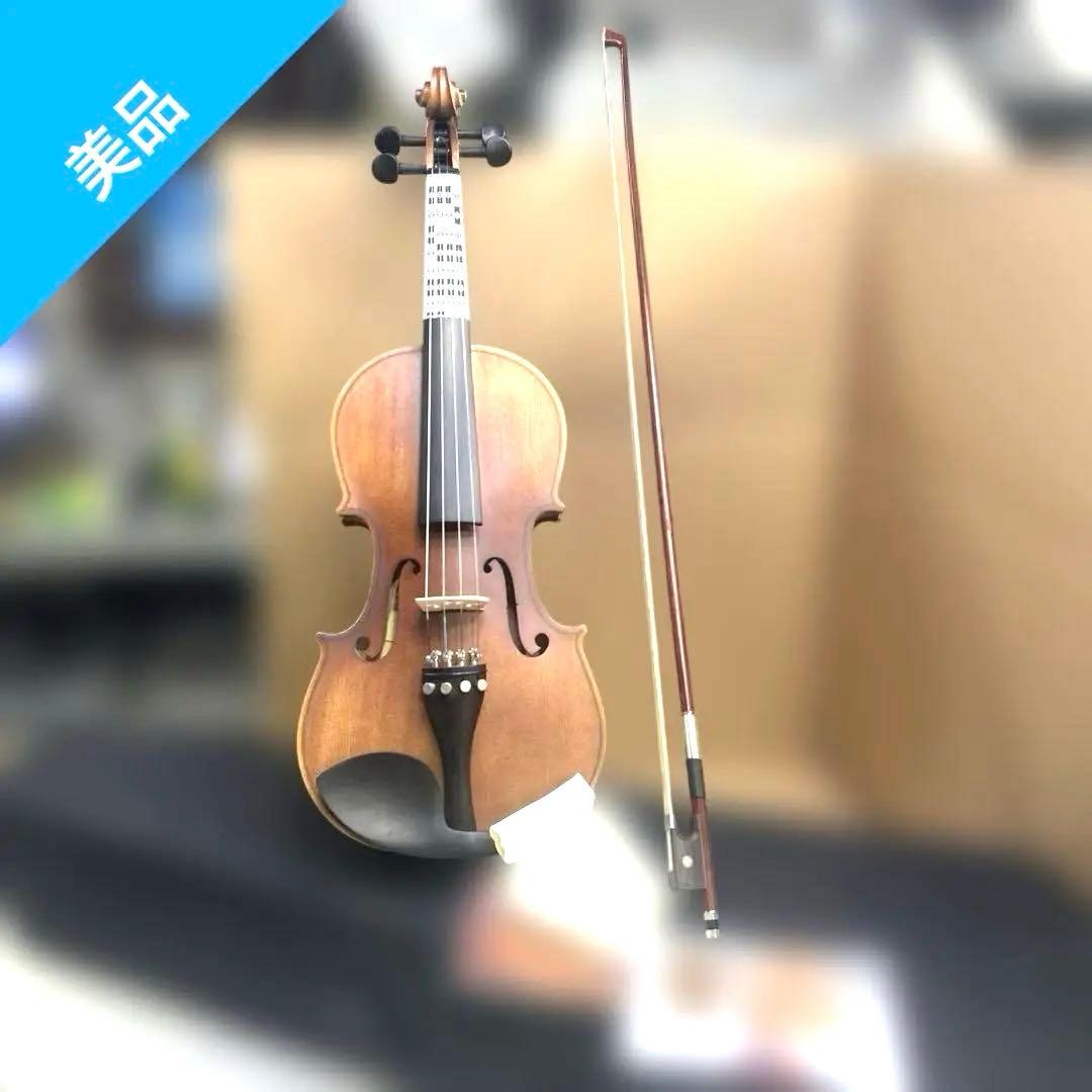 6342【美品】ハルシュタット V-12 4/4 バイオリン