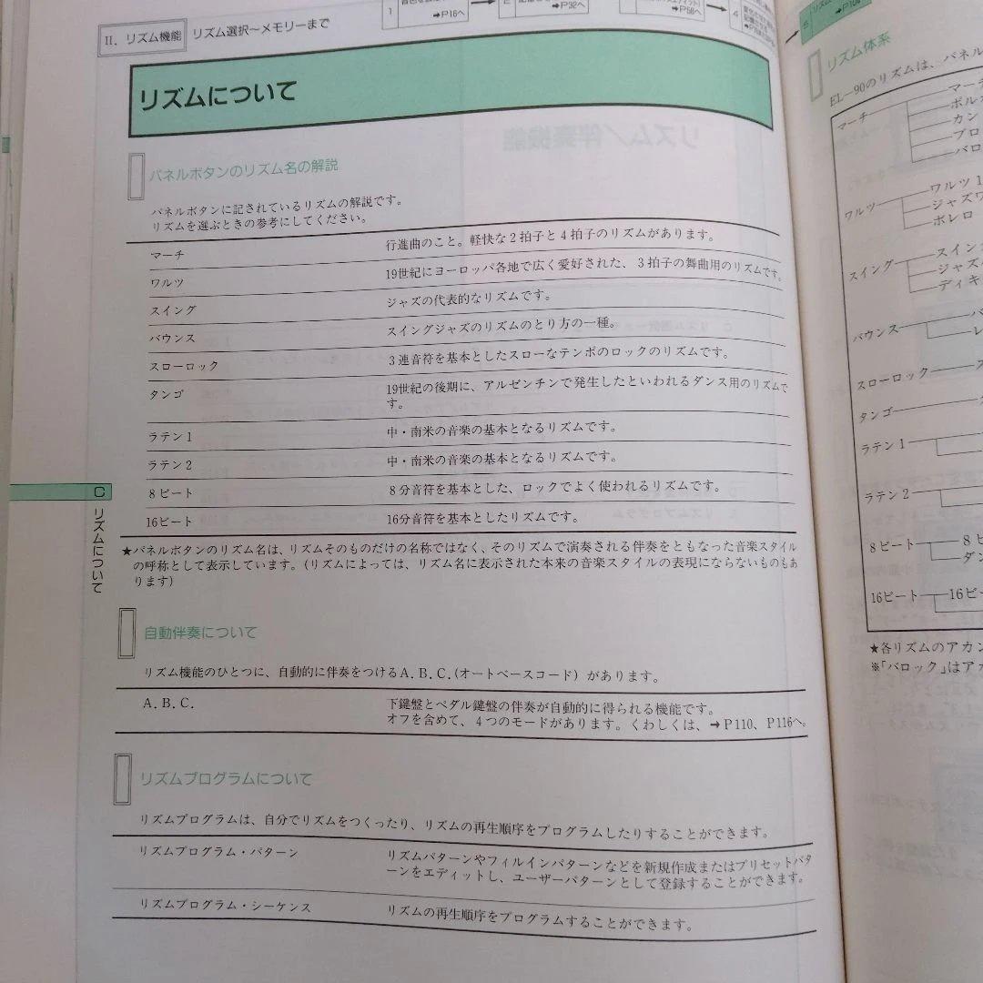 鍵盤楽器 YAMAHA Electone EL-90