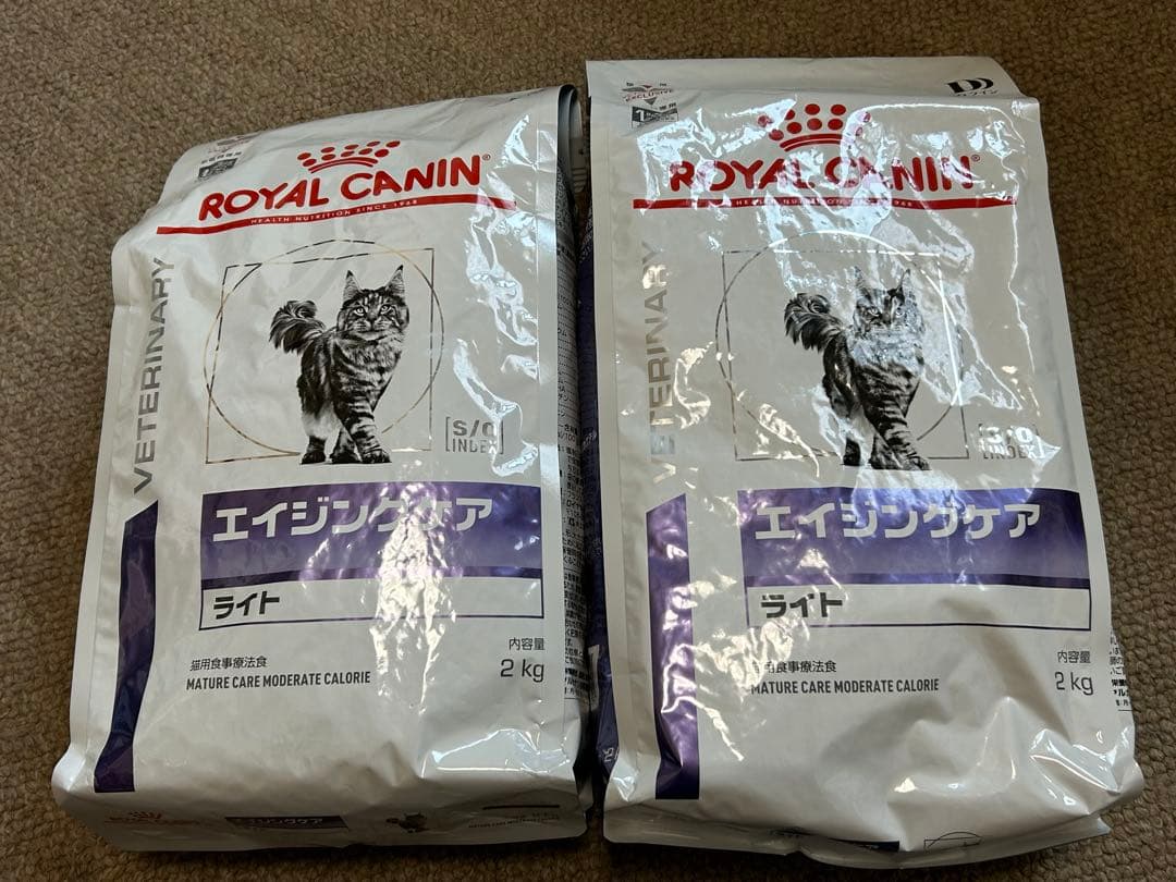 ロイヤルカナン　エイジングケア　ライト　4kg分　療法食　キャットフード