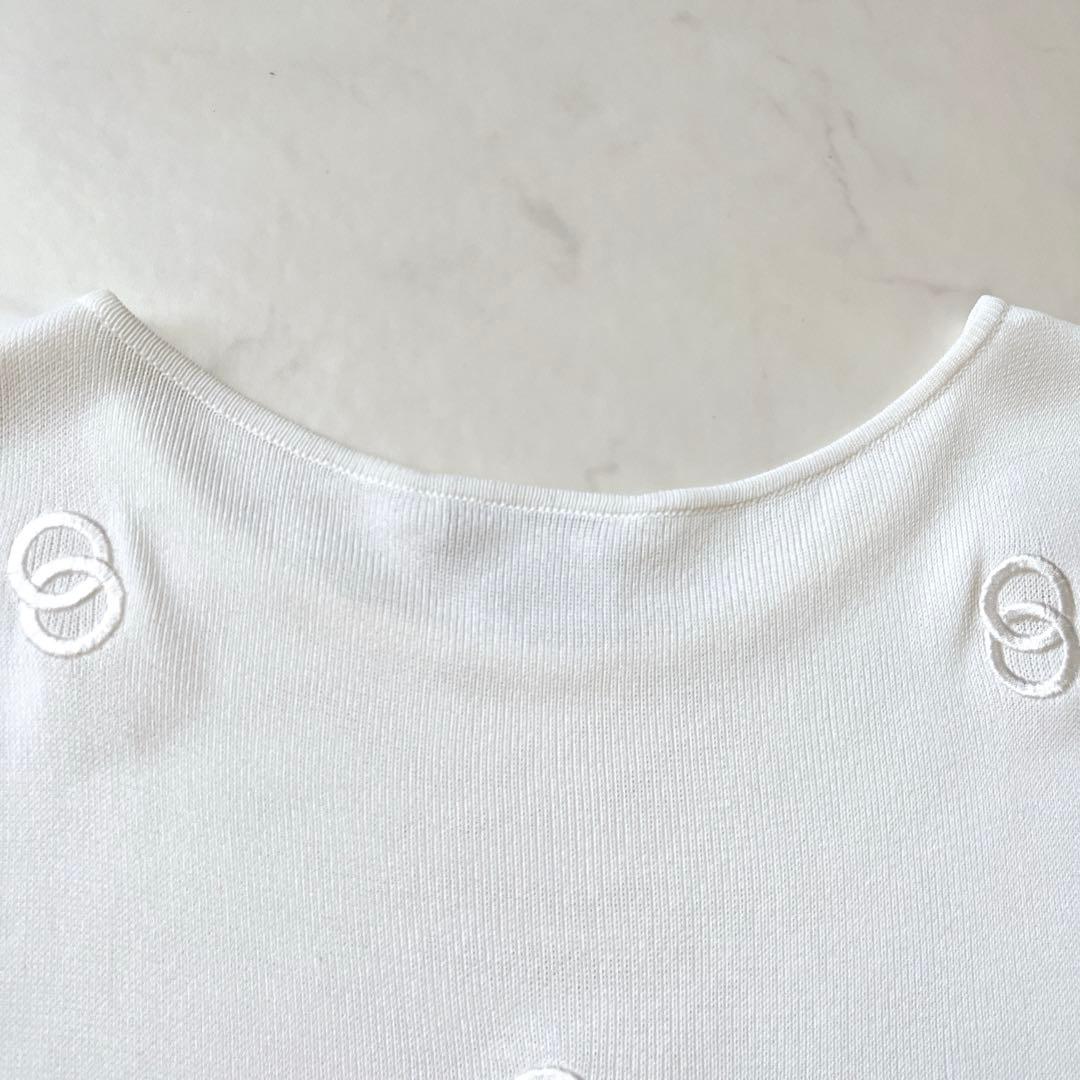 希少 CELINE ヴィンテージ タンクトップ マイケルコース期 刺繍 ロゴ