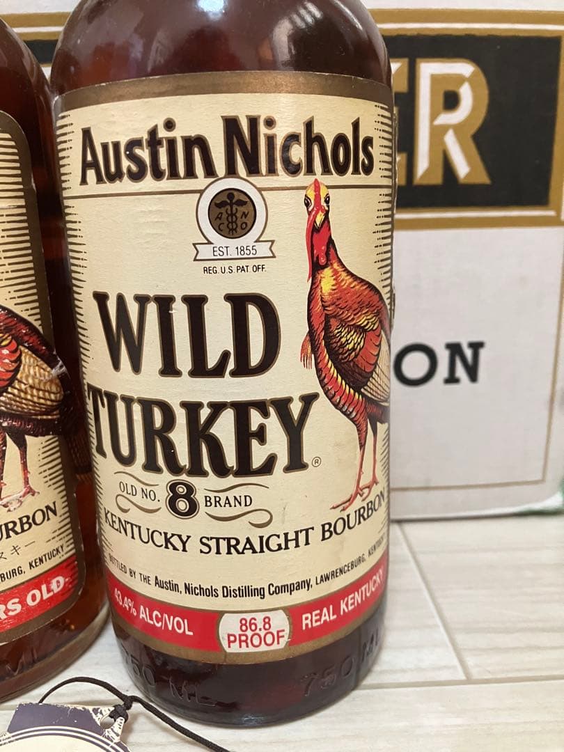 Wild Turkey 8 Years Old ウイスキー 2本セット