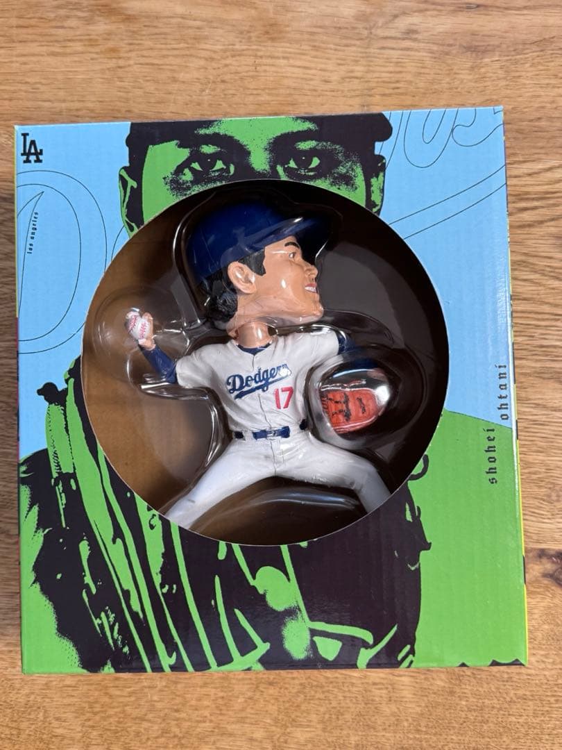 訳あり　大谷翔平　ボブルヘッド　投手　ドジャース　来場者限定　冊子付き　④