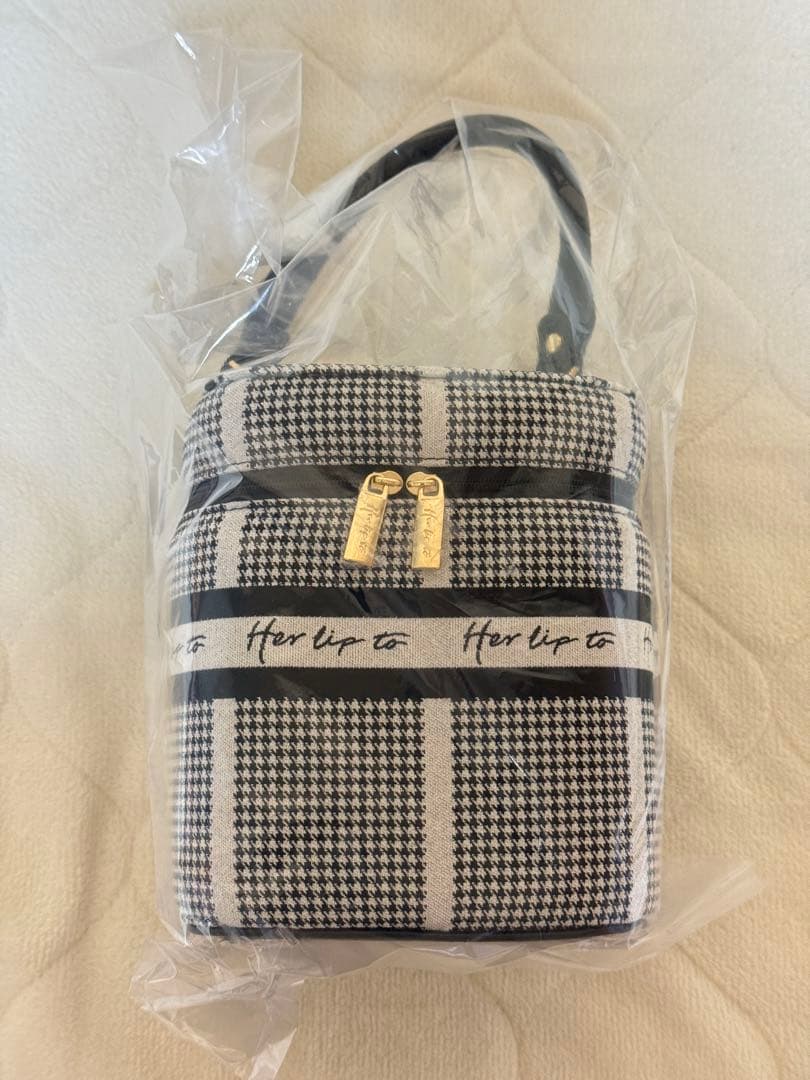 herlipto HLT Jacquard Vanity Bag バニティ