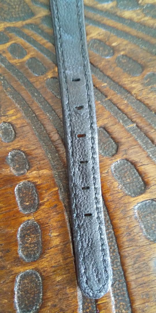 ロレックスRolex純正 カメレオンブラックレザーベルト・純正尾錠