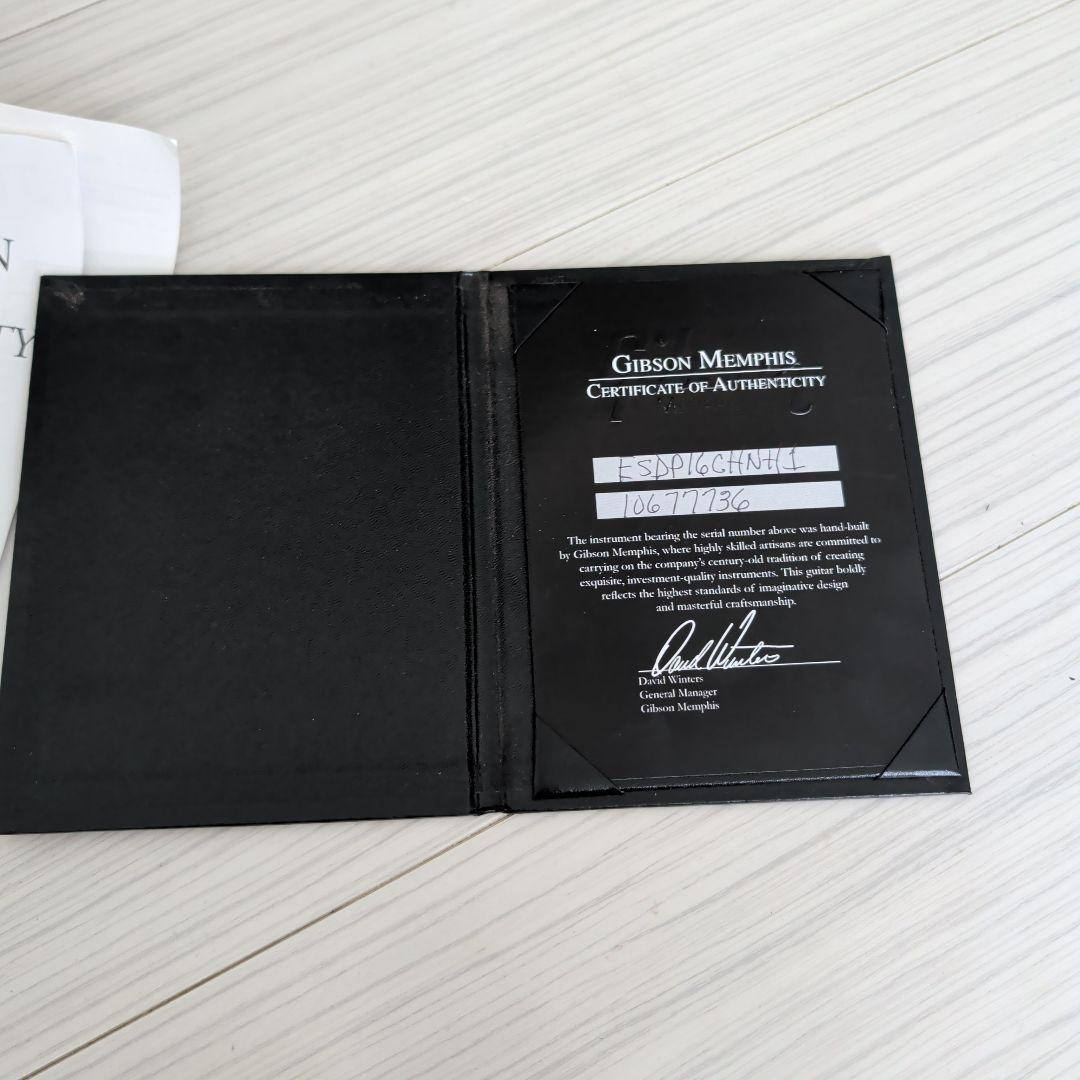 Gibson ES-335　Memphis 赤色 ハードケース付き