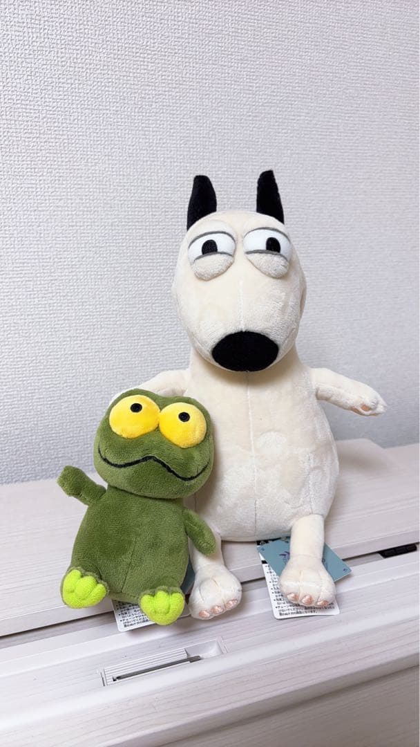 絵本ナビ 新品・タグ付き バムとケロ ぬいぐるみ