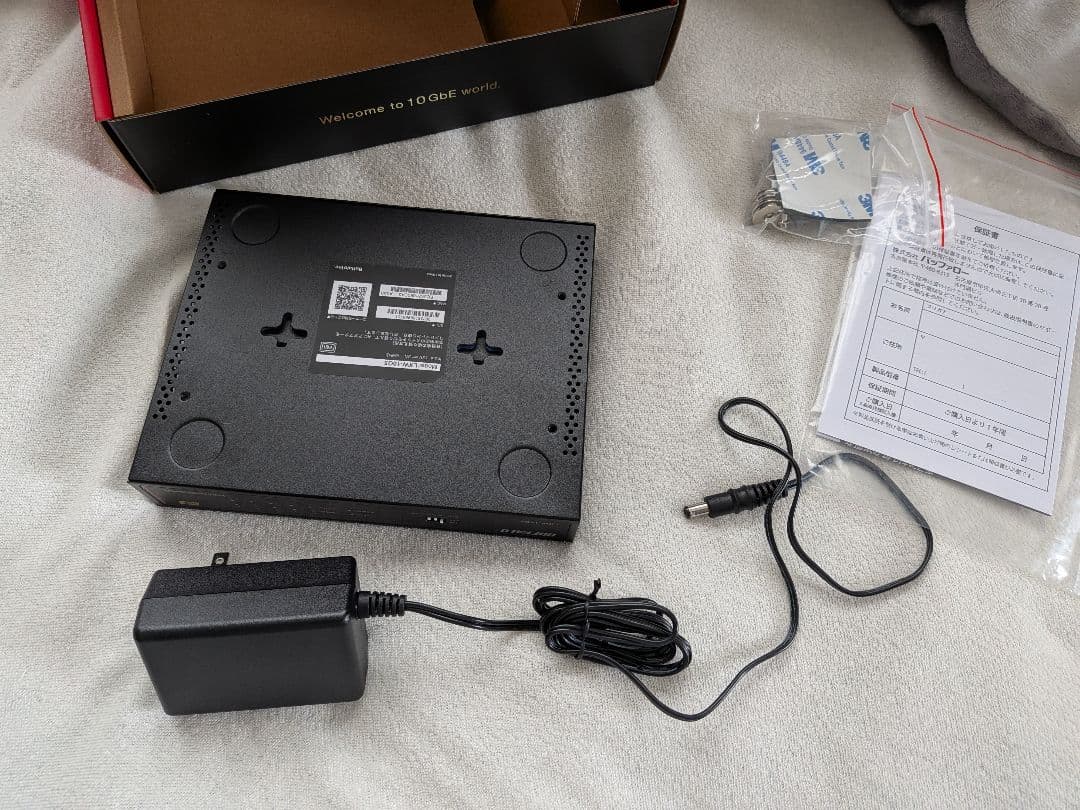 【99％新品】BUFFALO LXW-10G5 スイッチングハブ10Gbps対応