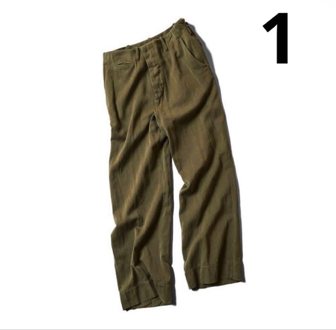 【タグ付属】MAATEE&SONS CHINO TROUSER \