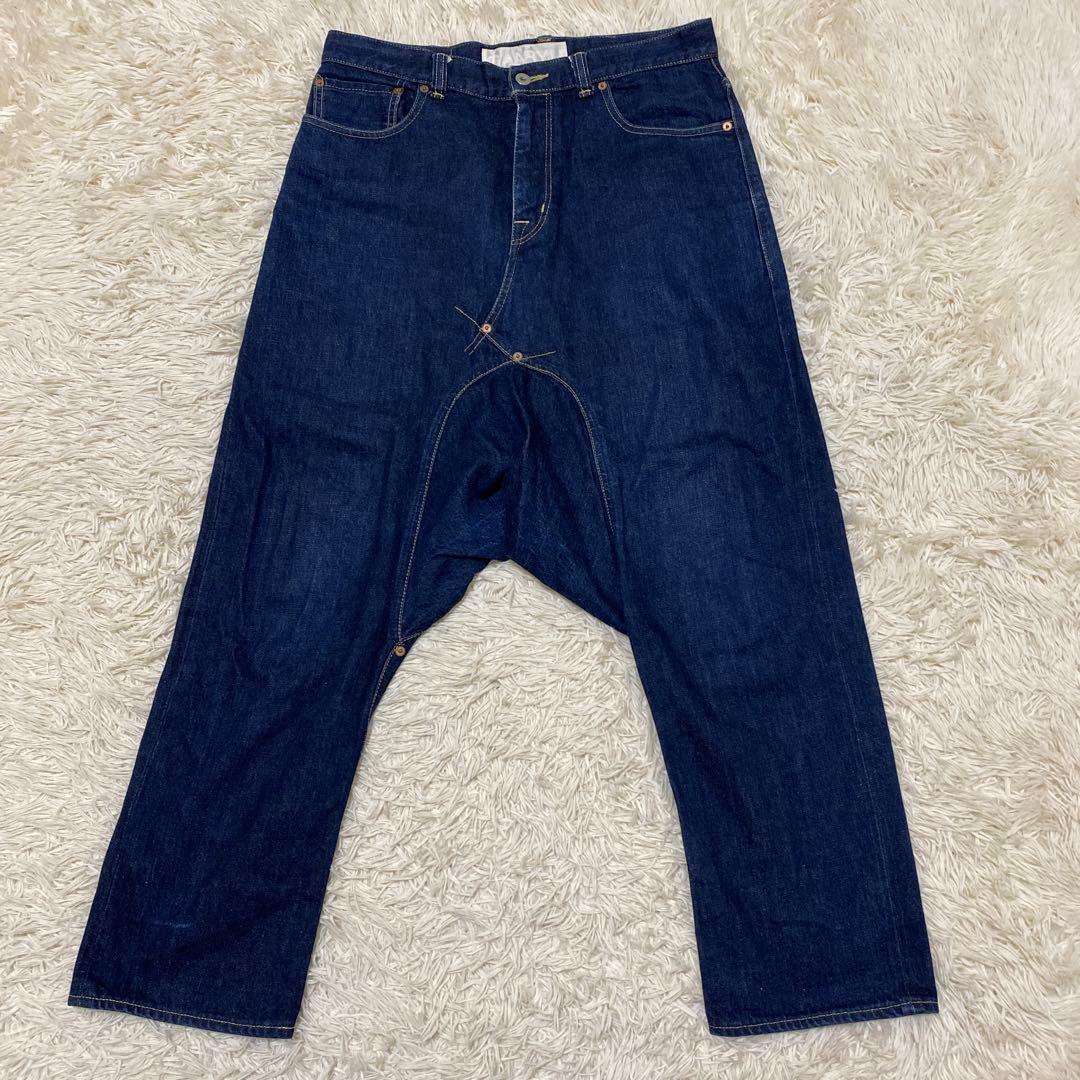 ガンリュウ　サルエルパンツ　デニム　コムデギャルソン　M