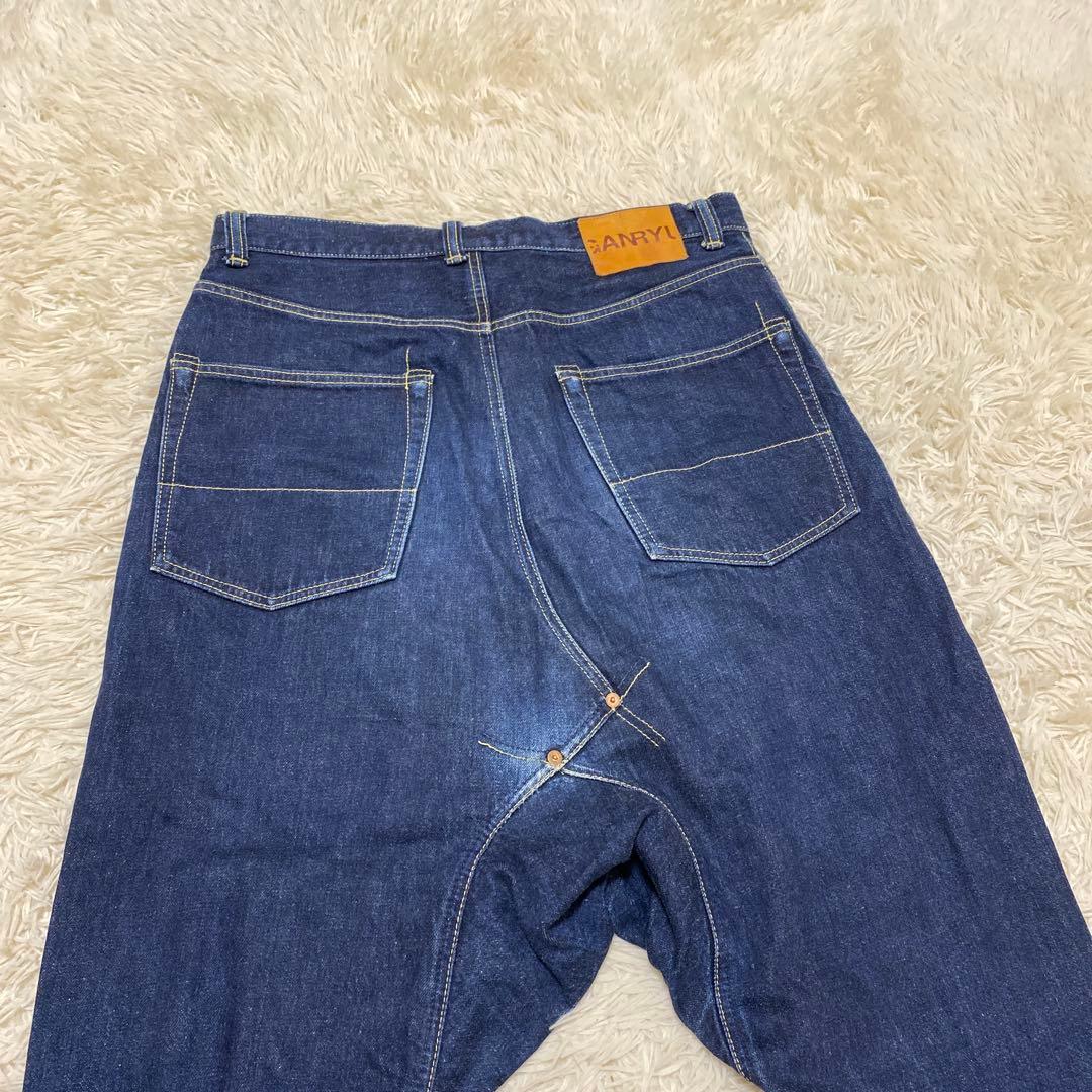 ガンリュウ　サルエルパンツ　デニム　コムデギャルソン　M