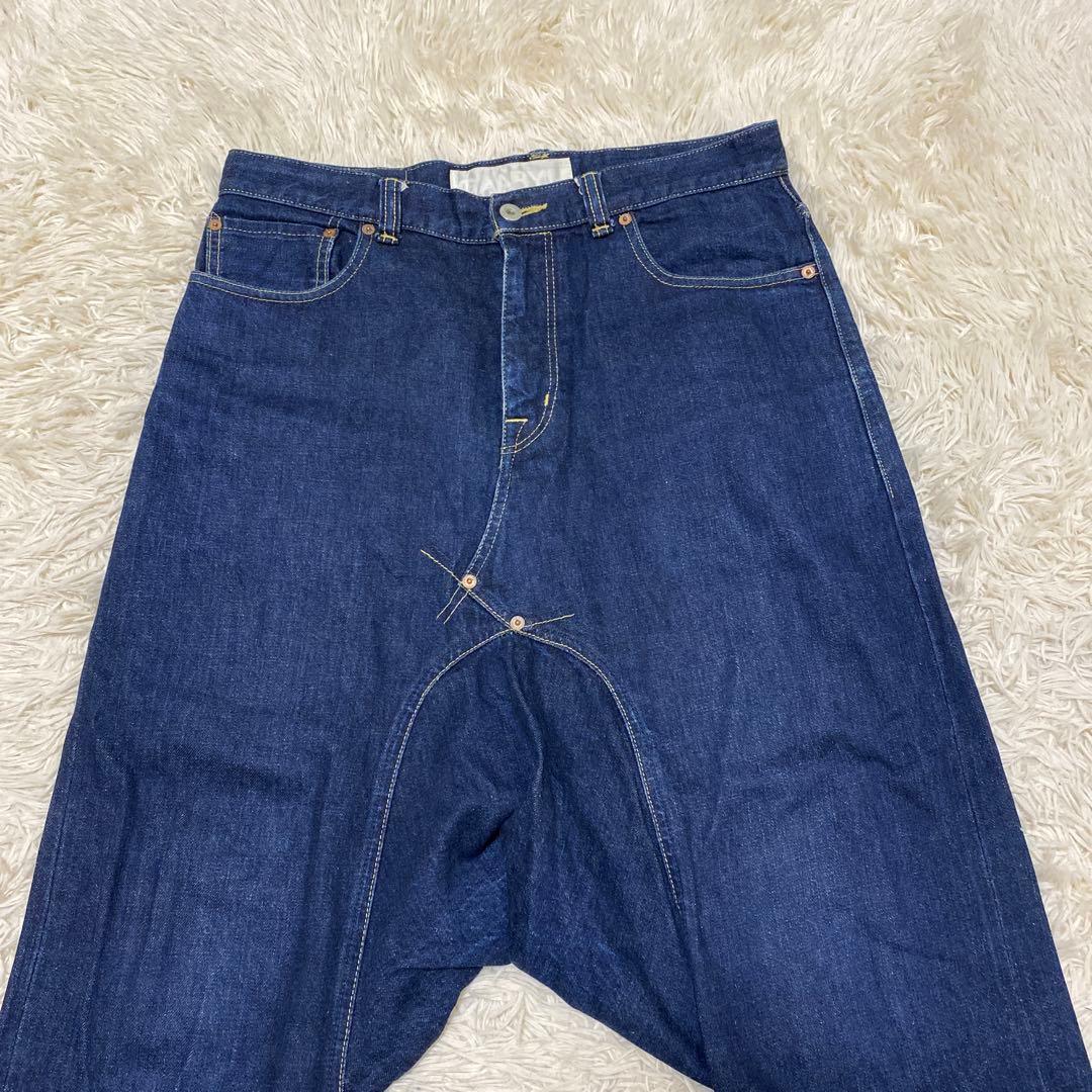 ガンリュウ　サルエルパンツ　デニム　コムデギャルソン　M