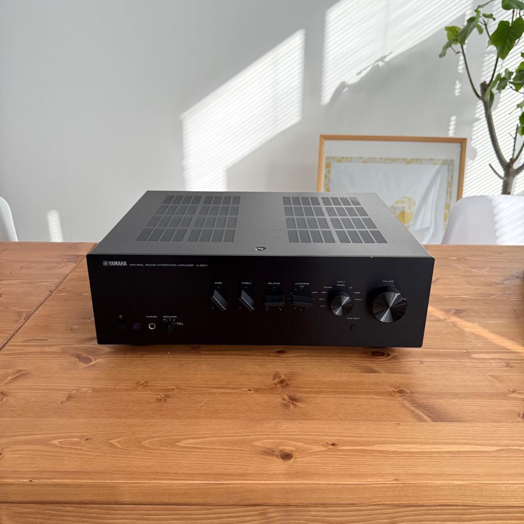 Yamaha A-S301 プリメインアンプ ヤマハ ブラック