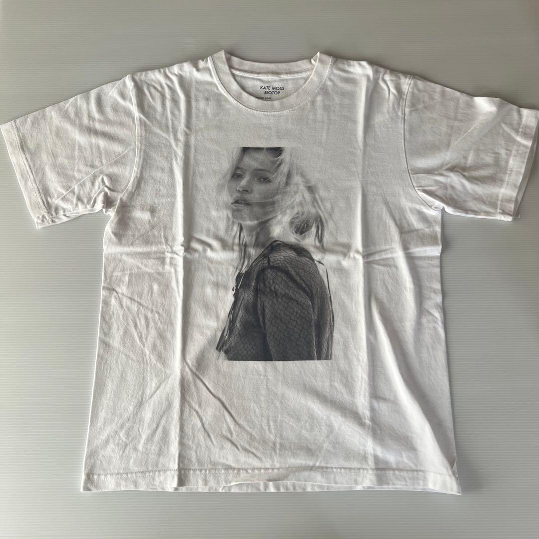 BIOTOP × KATE MOSS フォトTシャツ　ホワイト