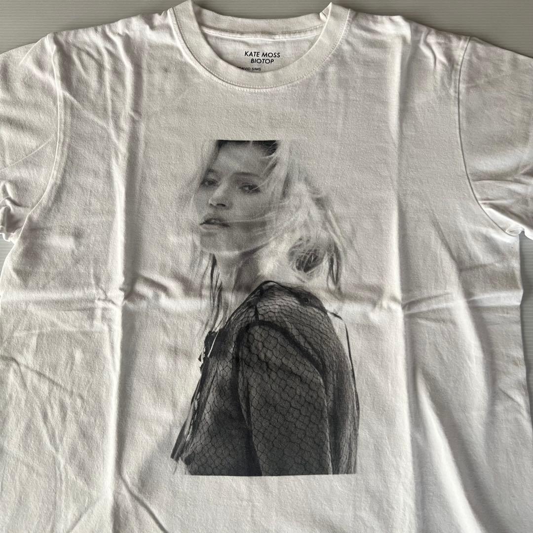 BIOTOP × KATE MOSS フォトTシャツ　ホワイト