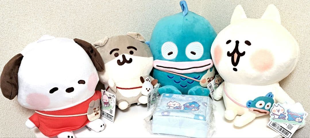 カナヘイの小動物　ゆるっとアミューズメント　サンリオ　ハンギョドン　ぬいぐるみ