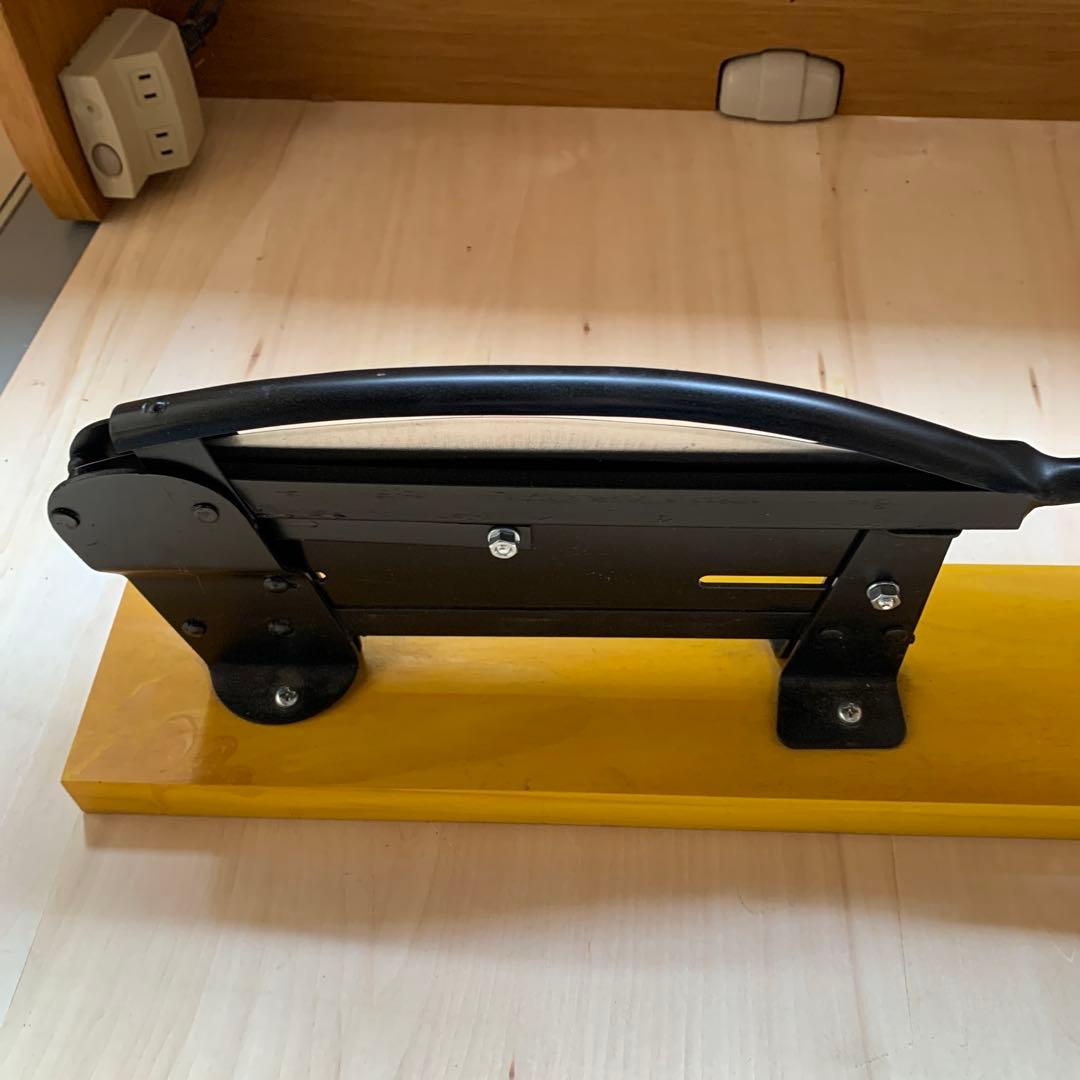 裁断機 木製ハンドル 曲線刃300mm