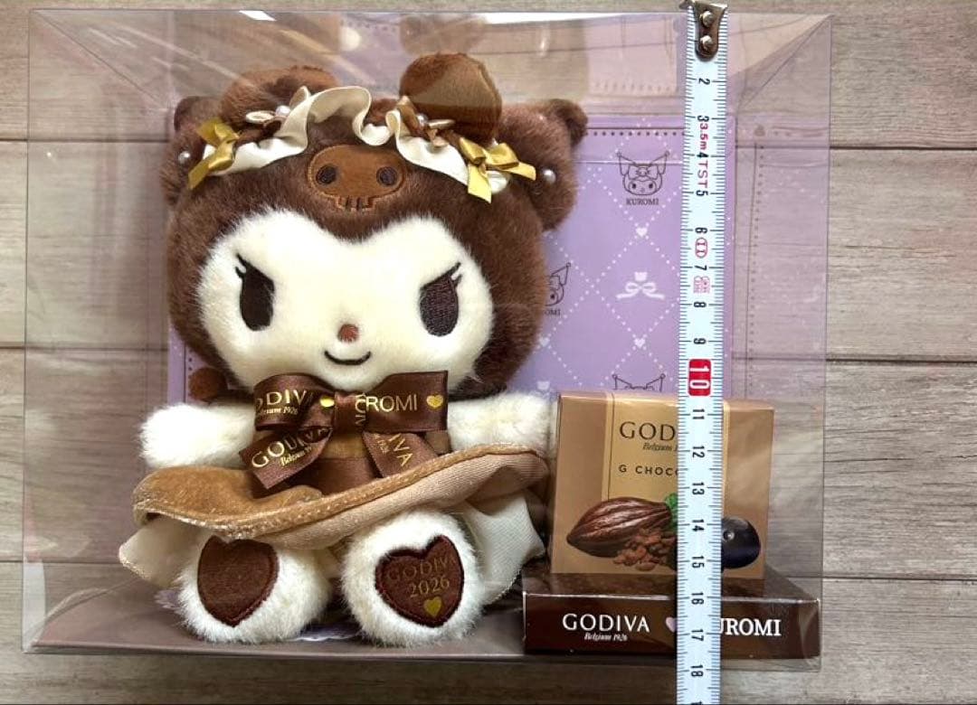 【新品】GODIVA＆Kuromi ぬいぐるみ サンリオ