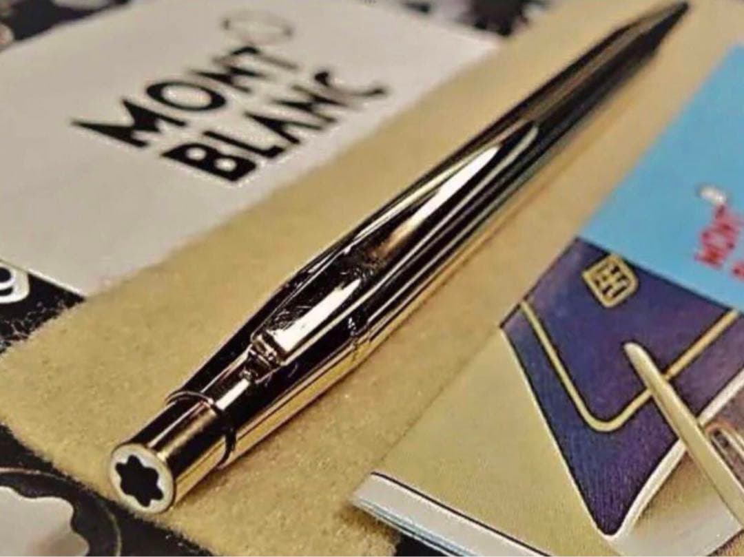 ⭐️金運を呼ぶ黄金の総金張り⭐️モンブラン⭐️ノブレスNo1547⭐️ペンシル0、5㍉