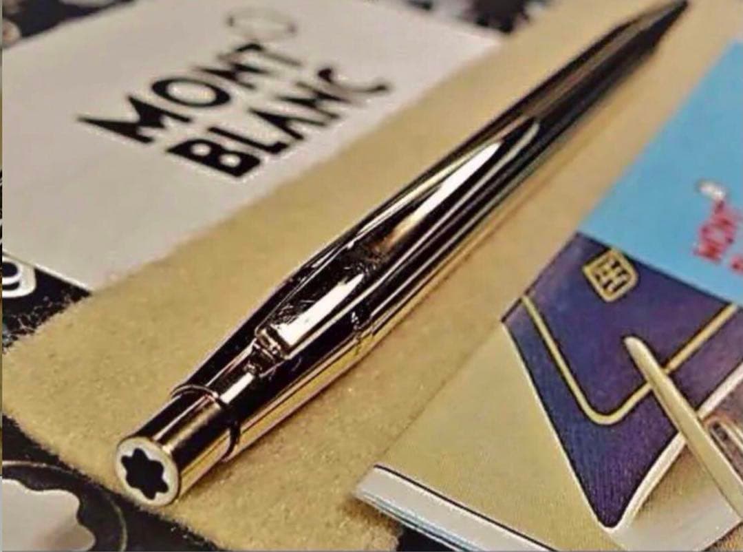 ⭐️金運を呼ぶ黄金の総金張り⭐️モンブラン⭐️ノブレスNo1547⭐️ペンシル0、5㍉